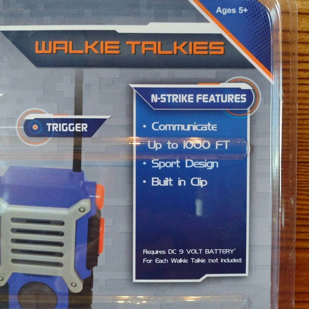 Nerf strike walkie
